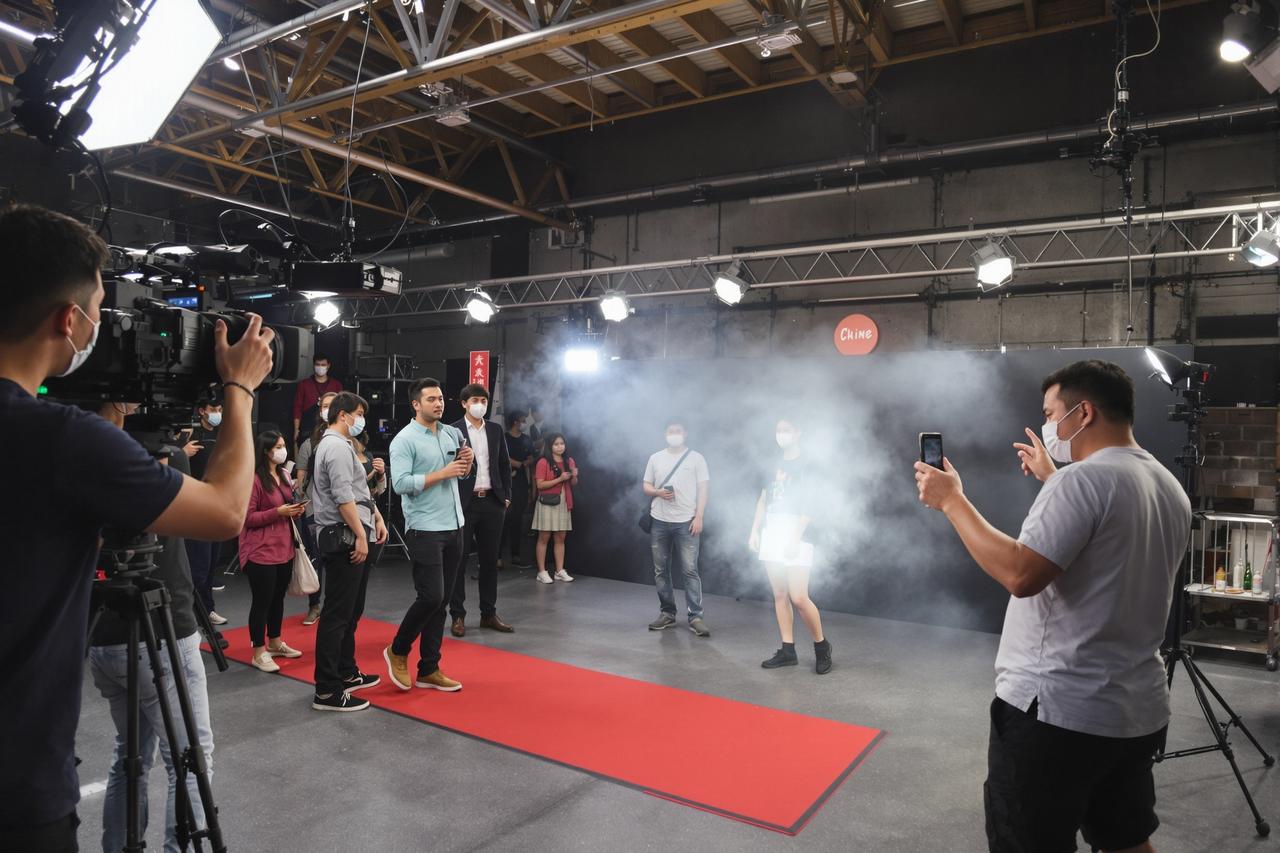 草莓视频开放日：走进拍摄现场